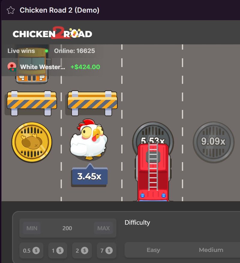Chicken road online, juego chicken road